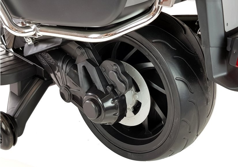 Policijski BMW motor na akumulator bijeli