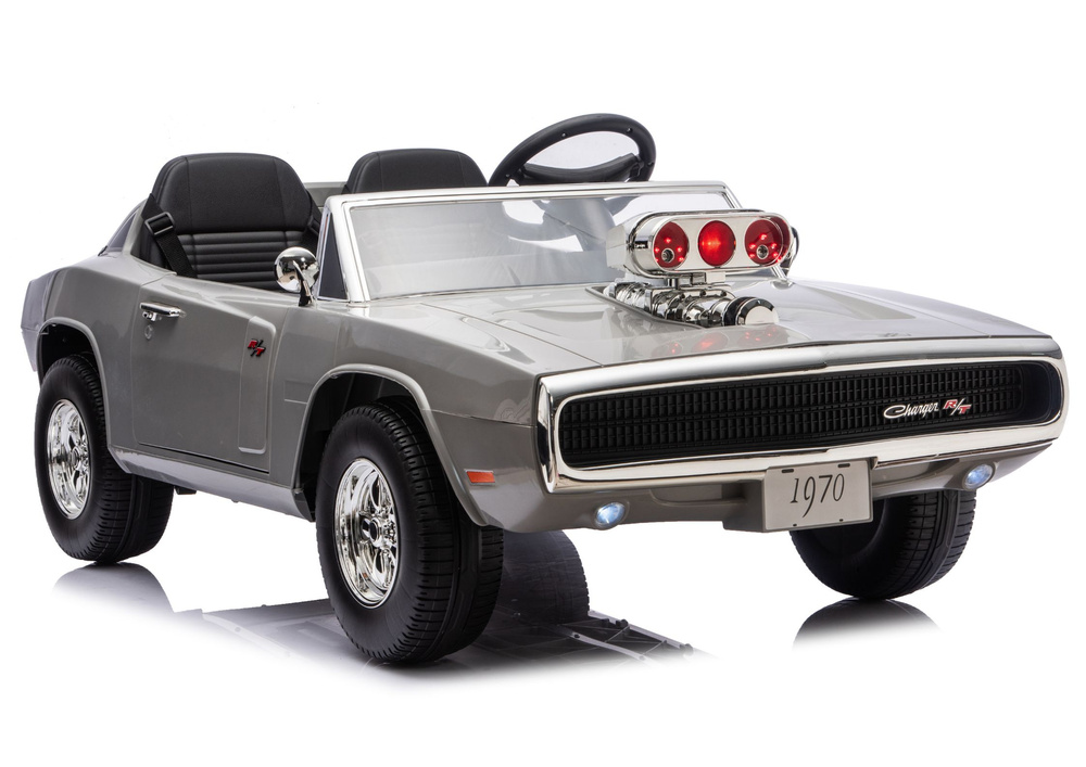 Dodge Charger R/T DLS-K12 24V7Ah sivi automobil na akumulator