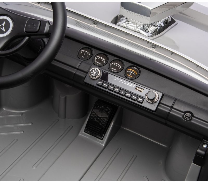 Dodge Charger R/T DLS-K12 24V7Ah sivi automobil na akumulator