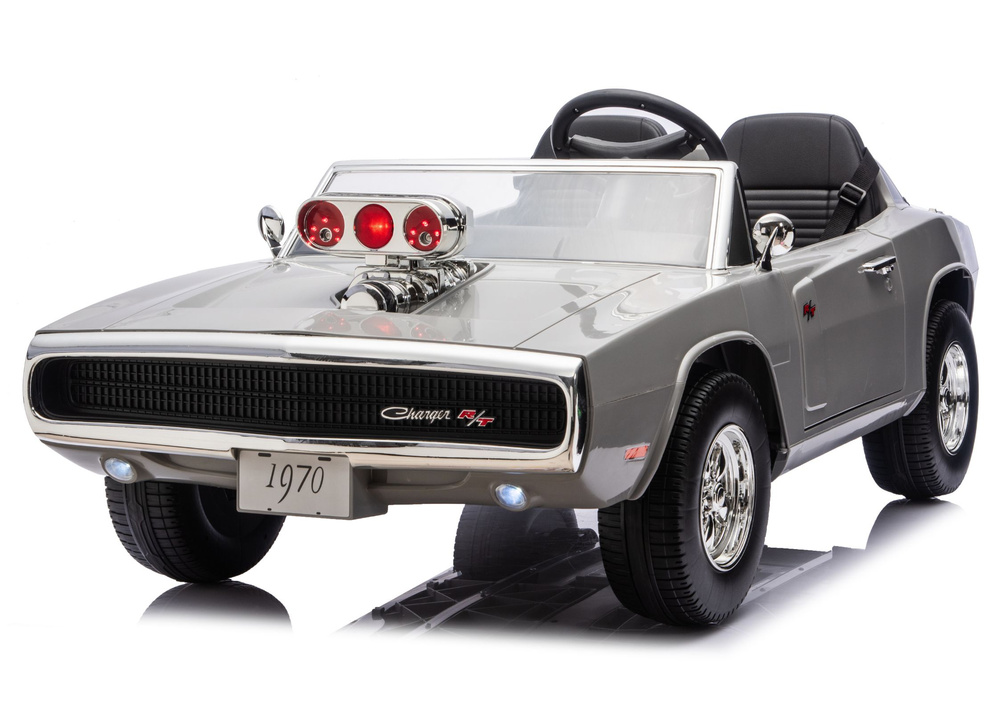 Dodge Charger R/T DLS-K12 24V7Ah sivi automobil na akumulator