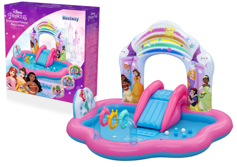 eng_pl_Domyslna-nazwa-22597_8 Bestway Disney Princess Igralište Začarani svijet 221 x 193 x 140 cm 9103Y