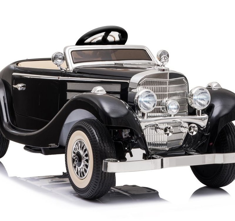 Automobil na akumulator Mercedes 540K crni