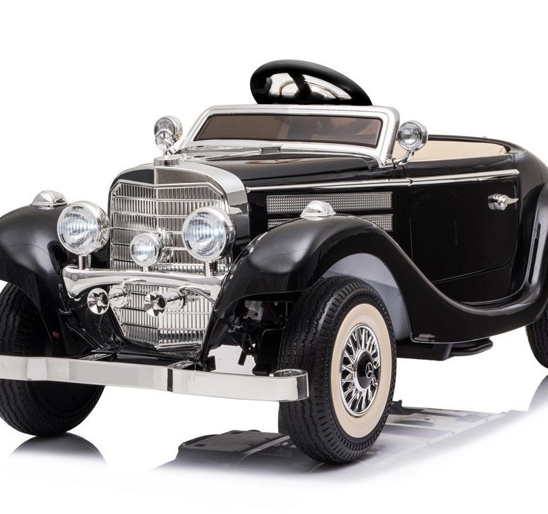 Automobil na akumulator Mercedes 540K crni