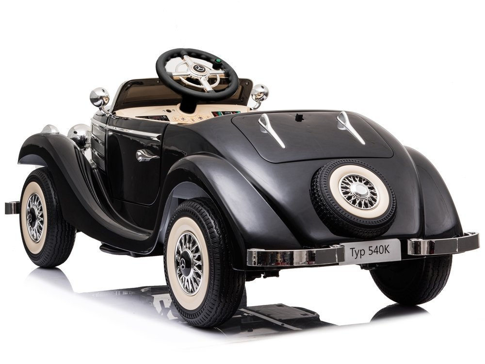 Automobil na akumulator Mercedes 540K crni