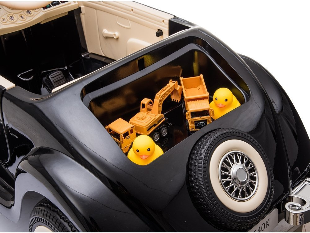 Automobil na akumulator Mercedes 540K crni