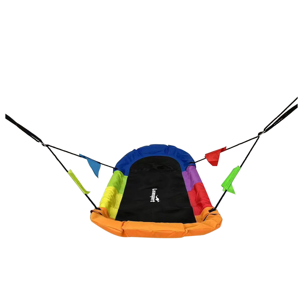 Vrtna ljuljačka Rodino gnijezdo pravokutno šareno 167 x 75 cm