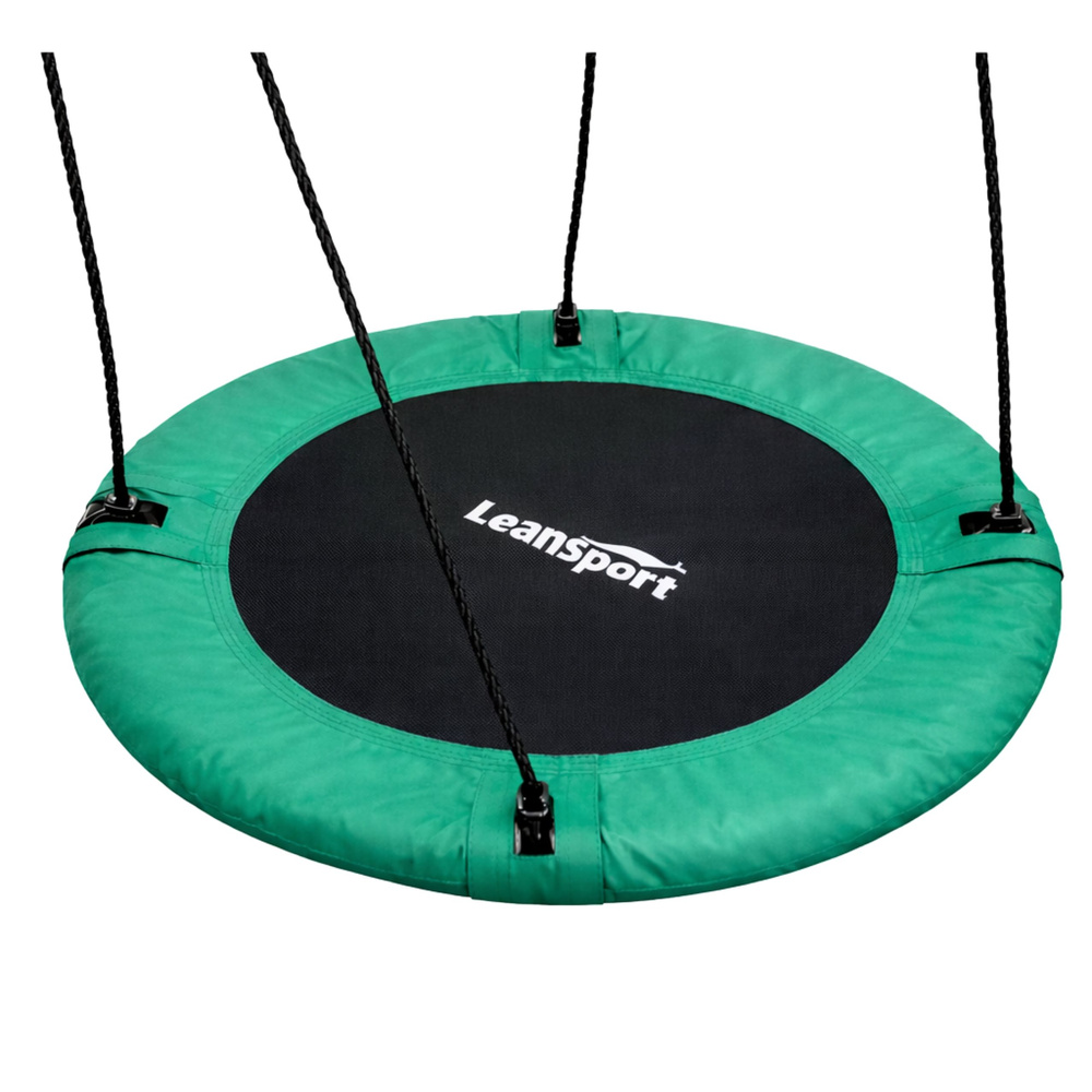 Vrtna ljuljačka Rodino gnijezdo s okvirom 2 u 1, bijela, 210 x 170 cm