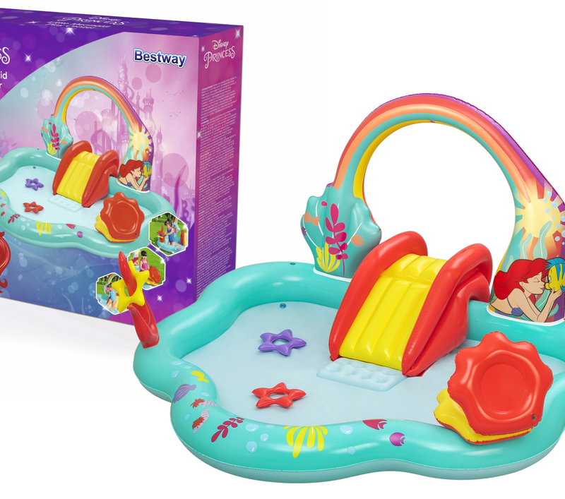 Igralište na napuhavanje Mala sirena 221 x 193 x 117 cm Bestway 91097