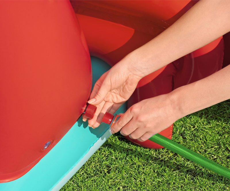 Igralište na napuhavanje Mala sirena 221 x 193 x 117 cm Bestway 91097