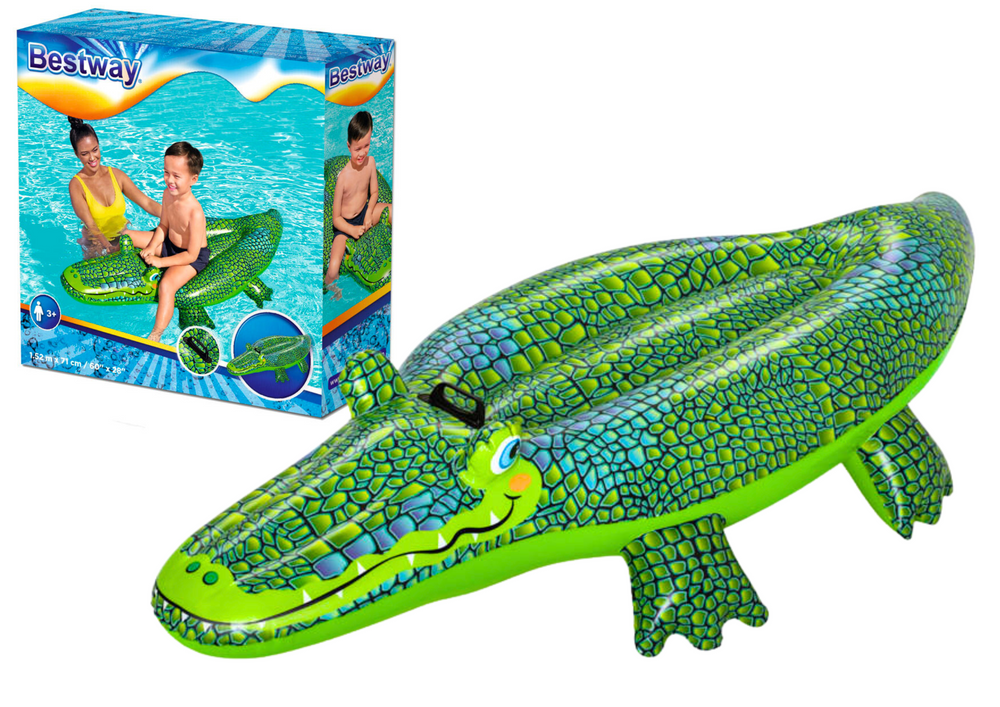 Napuhani krokodil 152 x 71 cm Bestway 41477