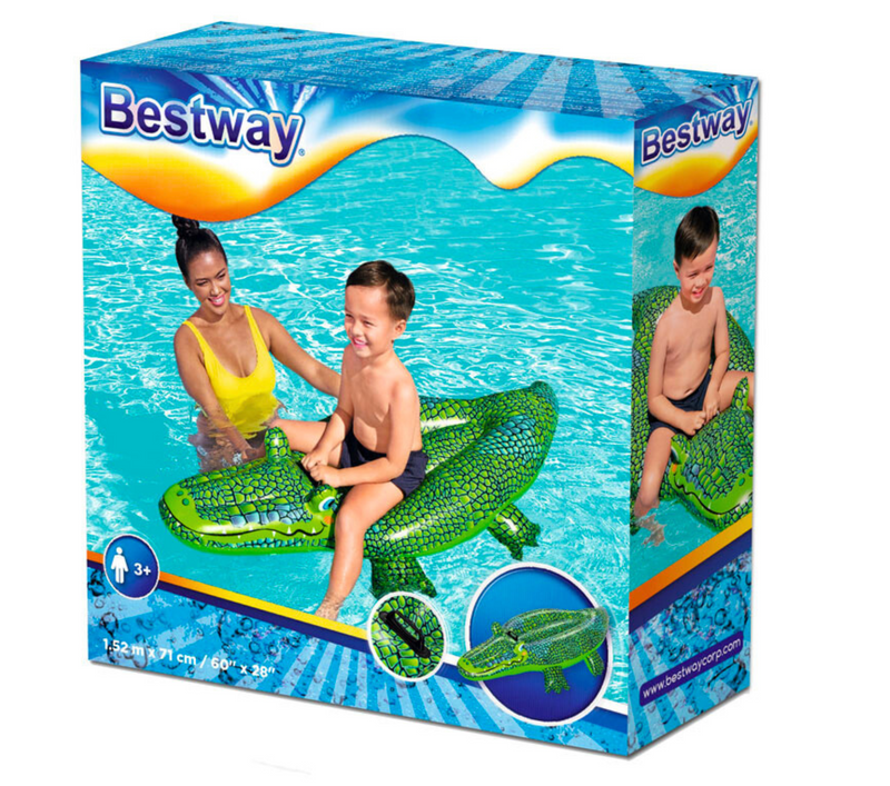 Napuhani krokodil 152 x 71 cm Bestway 41477