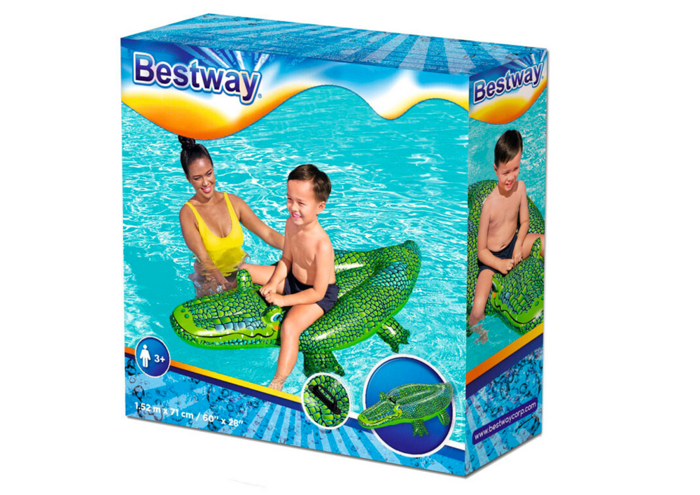 Napuhani krokodil 152 x 71 cm Bestway 41477