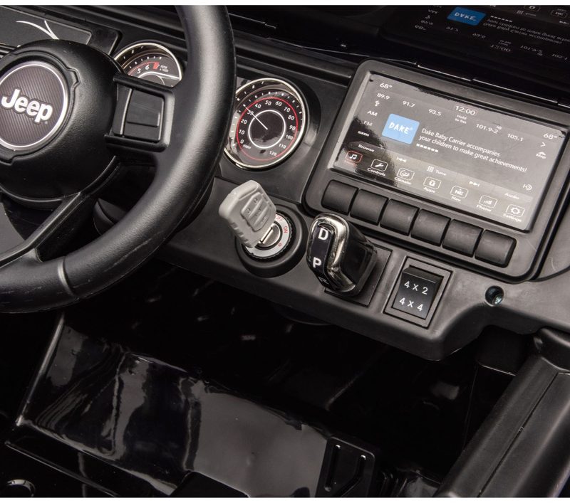 Jeep Rubicon 4x4 DK-JWR556 4x200W 24V crno vozilo na akumulator