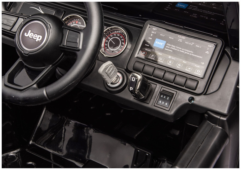 Jeep Rubicon 4x4 DK-JWR556 4x200W 24V crno vozilo na akumulator