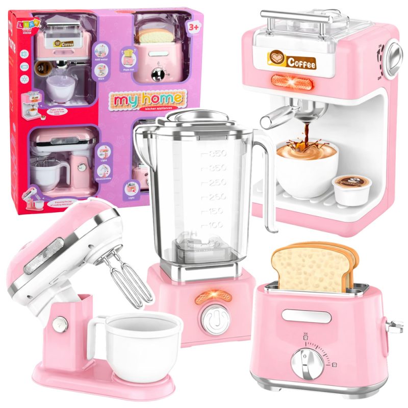 Set malih kućanskih aparata za djecu: kuhinjski aparati na baterije, svjetla i zvukovi