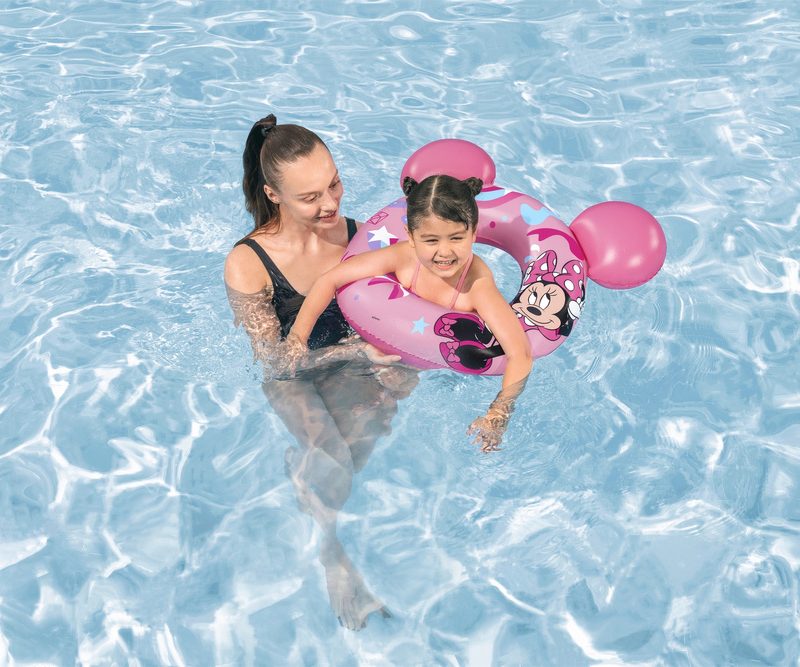 Kolut za plivanje s ušima Minnie Mouse 74 cm x 76 cm Bestway 9102N