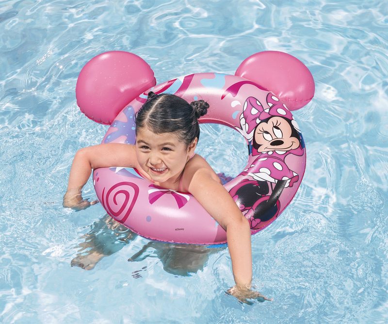 Kolut za plivanje s ušima Minnie Mouse 74 cm x 76 cm Bestway 9102N