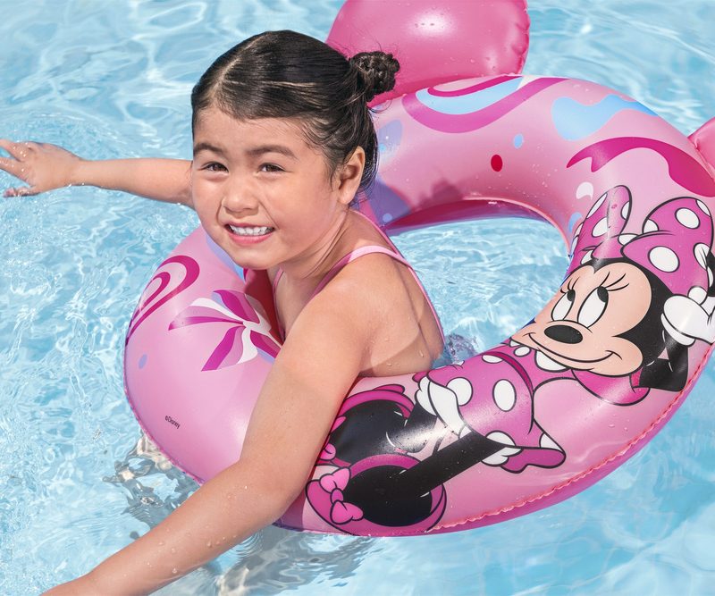 Kolut za plivanje s ušima Minnie Mouse 74 cm x 76 cm Bestway 9102N