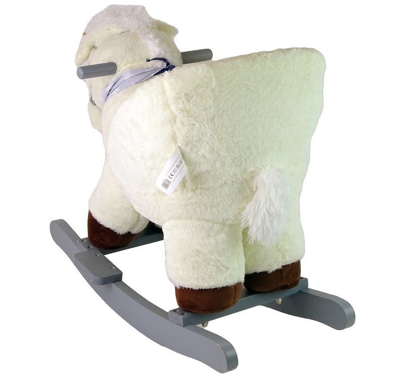 Konjić za ljuljanje jednorog bež