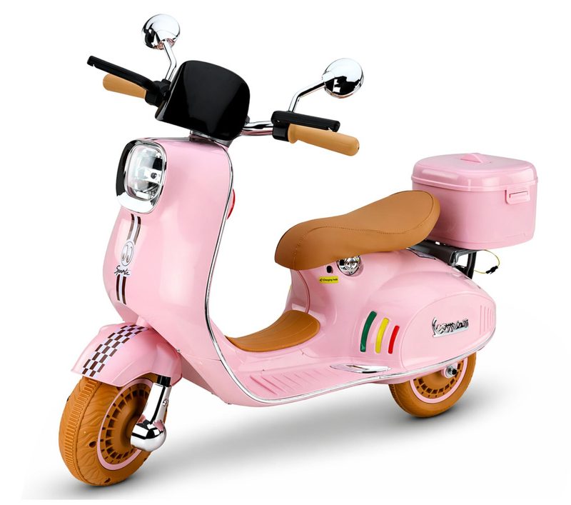 Vespa XW-05 35W ružičasti skuter na akumulator