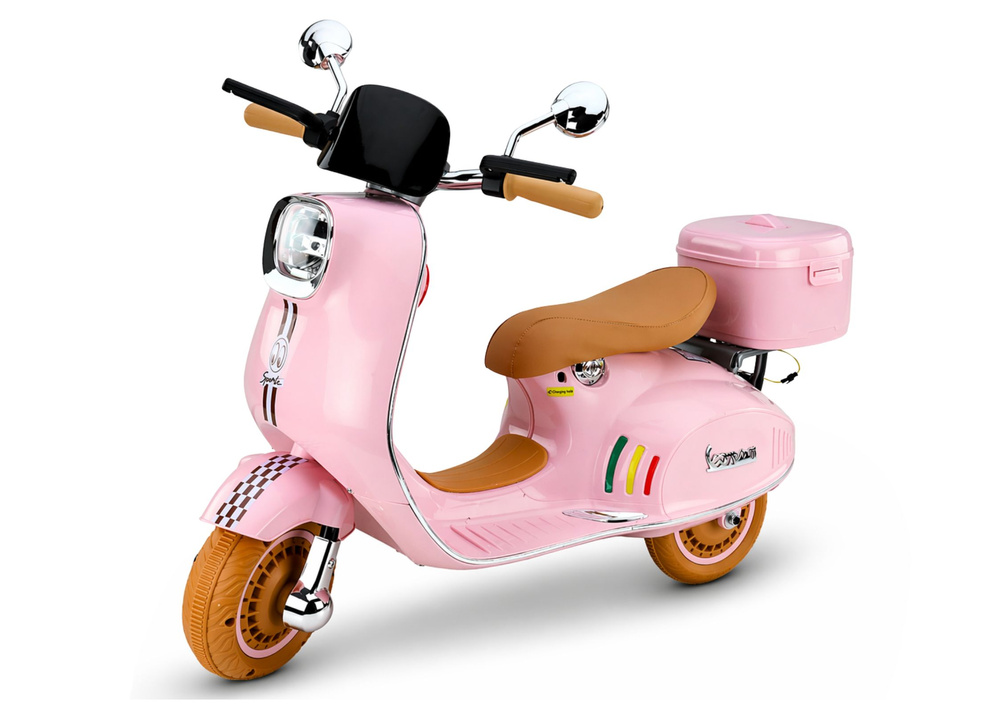 Vespa XW-05 35W ružičasti skuter na akumulator