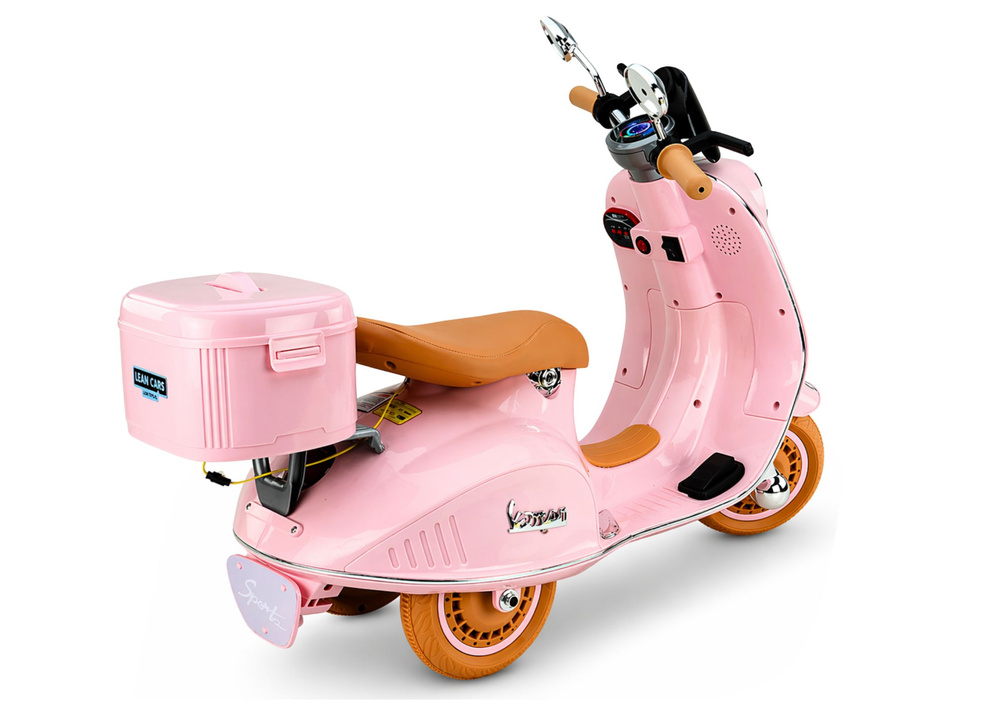 Vespa XW-05 35W ružičasti skuter na akumulator
