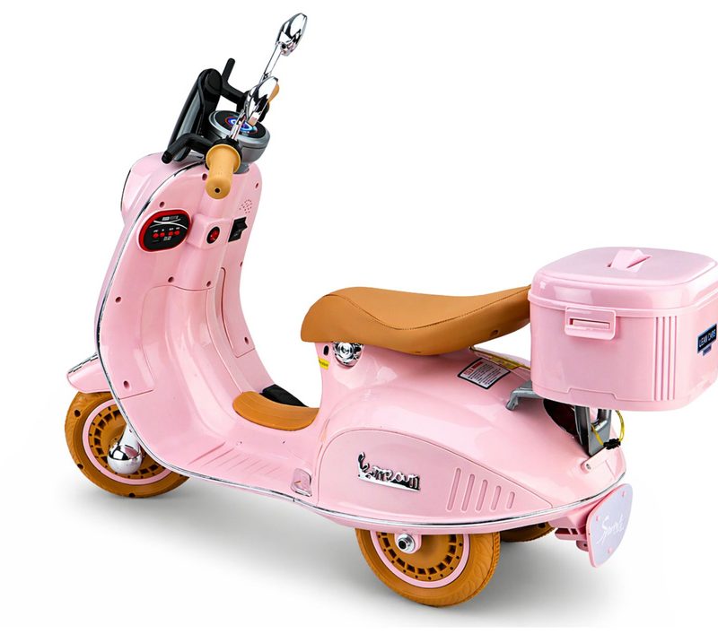Vespa XW-05 35W ružičasti skuter na akumulator
