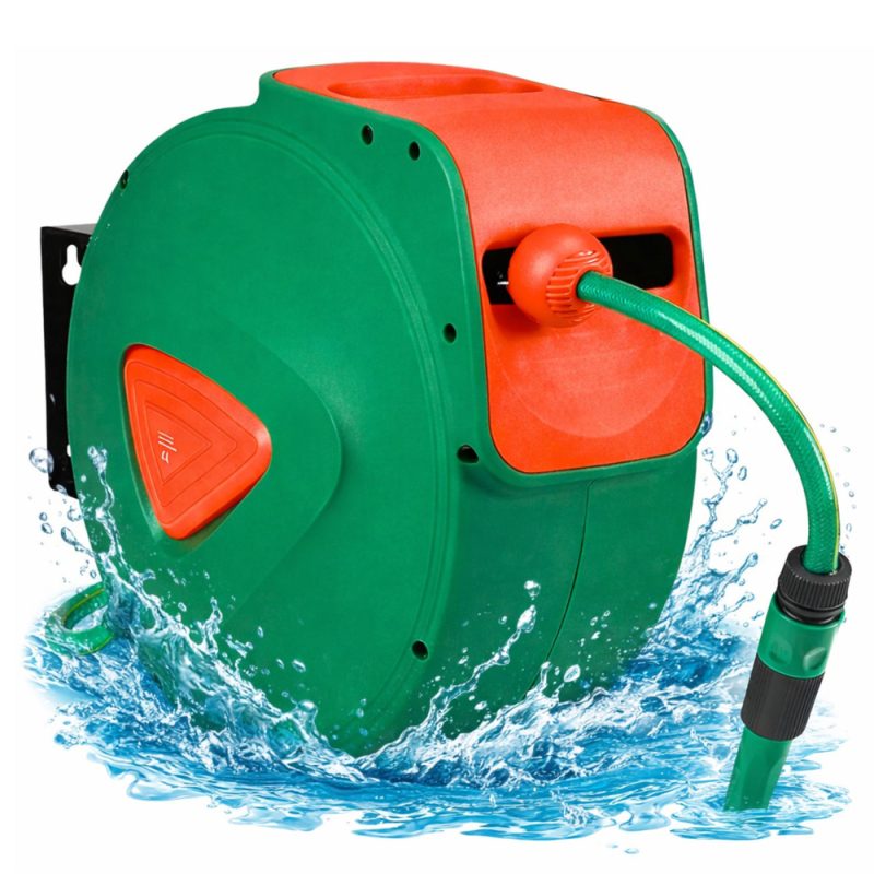 Zidni automatski kolut s vrtnim crijevom 30 m + 2 m