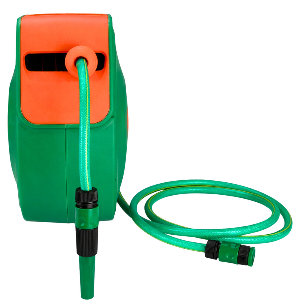 Zidni automatski kolut s vrtnim crijevom 30 m + 2 m