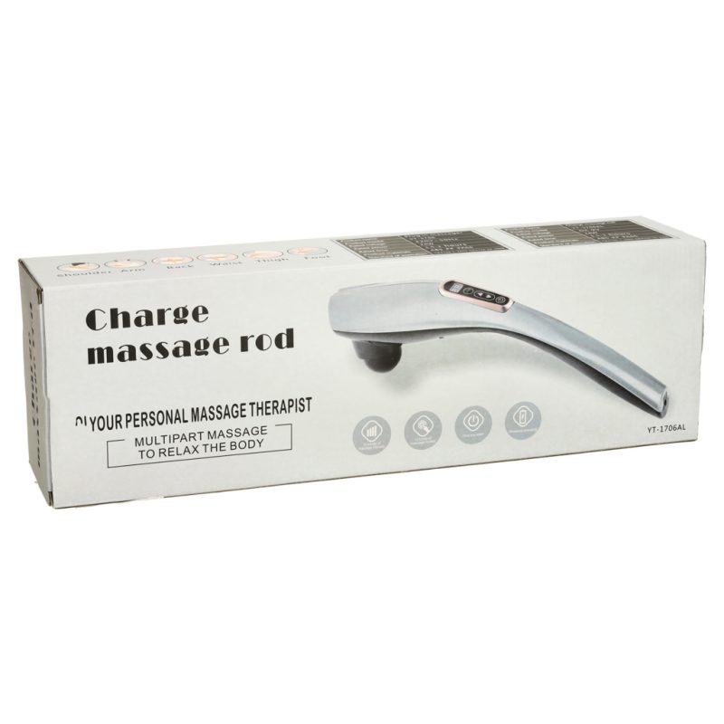 Masažer za leđa, vibrirajući masažer za vrat, 6 glava, bežični set, 6 u 1