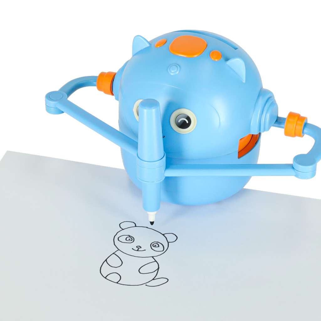 Edukativni robot za crtanje plavi