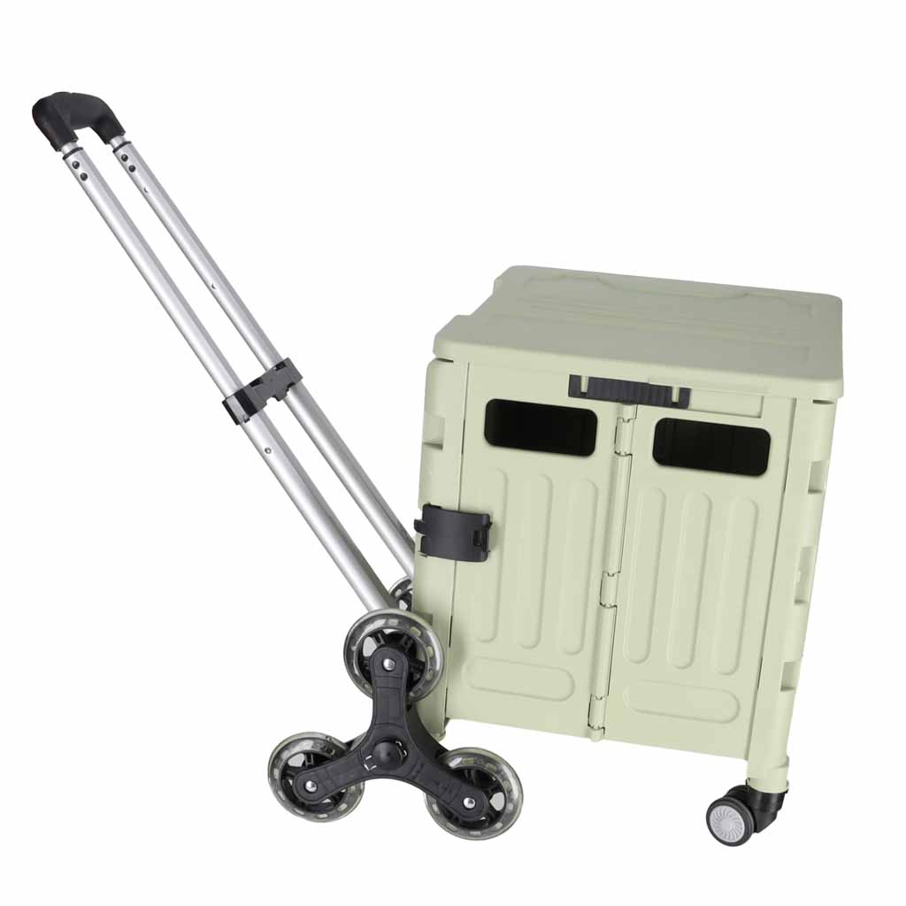 LUARO-shopping-transport-cart-folding-8-wheels-lid-186293 LUARO kolica za kupovinu s poklopcem, 8 kotača, sklopiva