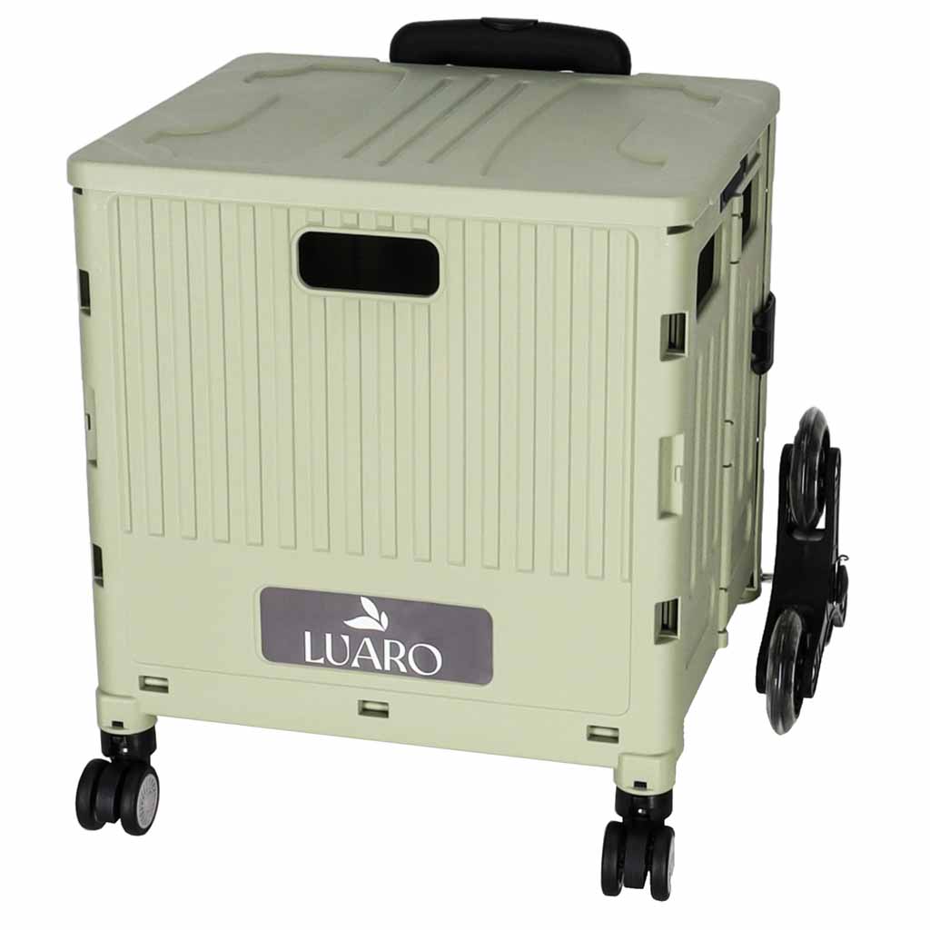 LUARO-shopping-transport-cart-folding-8-wheels-lid-186294 LUARO kolica za kupovinu s poklopcem, 8 kotača, sklopiva