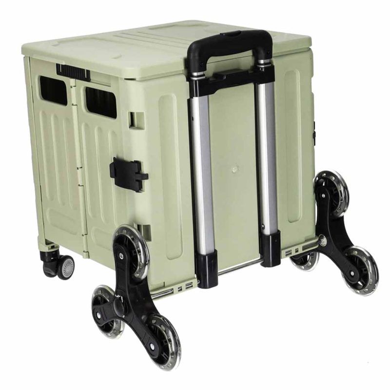 LUARO-shopping-transport-cart-folding-8-wheels-lid-186295 LUARO kolica za kupovinu s poklopcem, 8 kotača, sklopiva