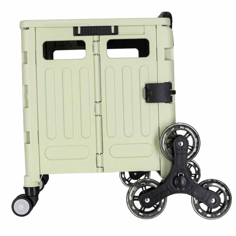LUARO-shopping-transport-cart-folding-8-wheels-lid-186297 LUARO kolica za kupovinu s poklopcem, 8 kotača, sklopiva