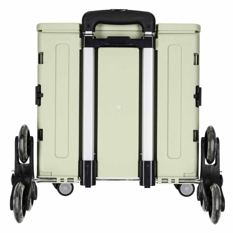LUARO-shopping-transport-cart-folding-8-wheels-lid-186299 LUARO kolica za kupovinu s poklopcem, 8 kotača, sklopiva