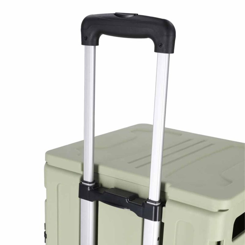 LUARO-shopping-transport-cart-folding-8-wheels-lid-186300 LUARO kolica za kupovinu s poklopcem, 8 kotača, sklopiva