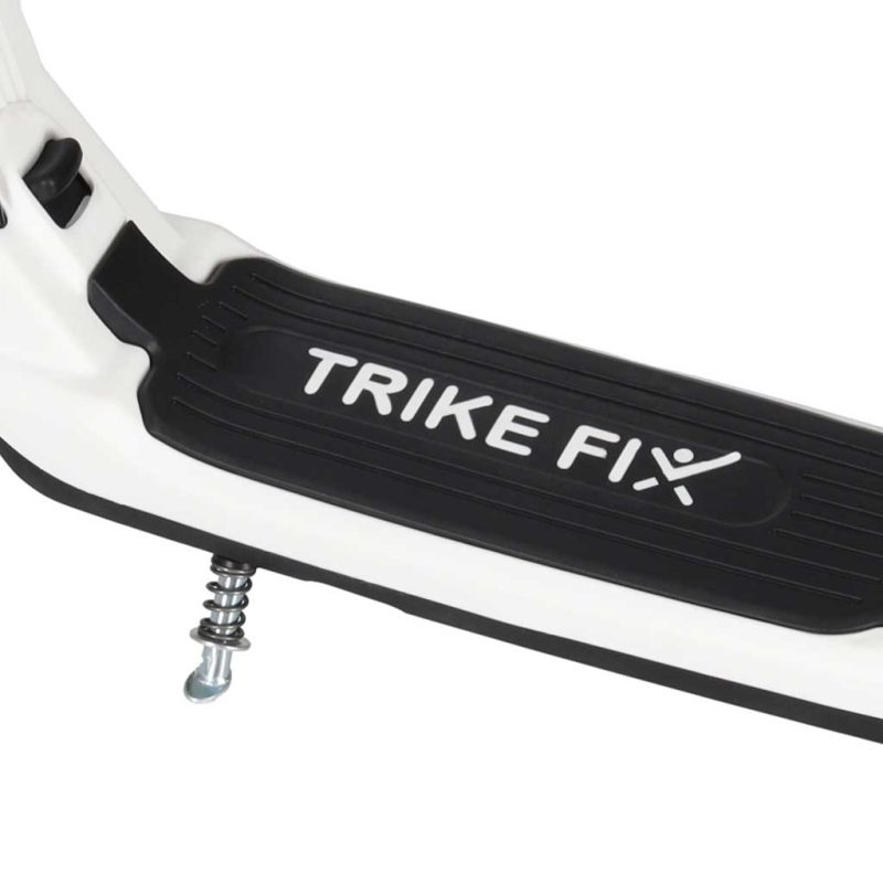 TRIKE FIX dječji romobil na dva kotača s LED osvjetljenjem i dvostrukim kočnicama, crni