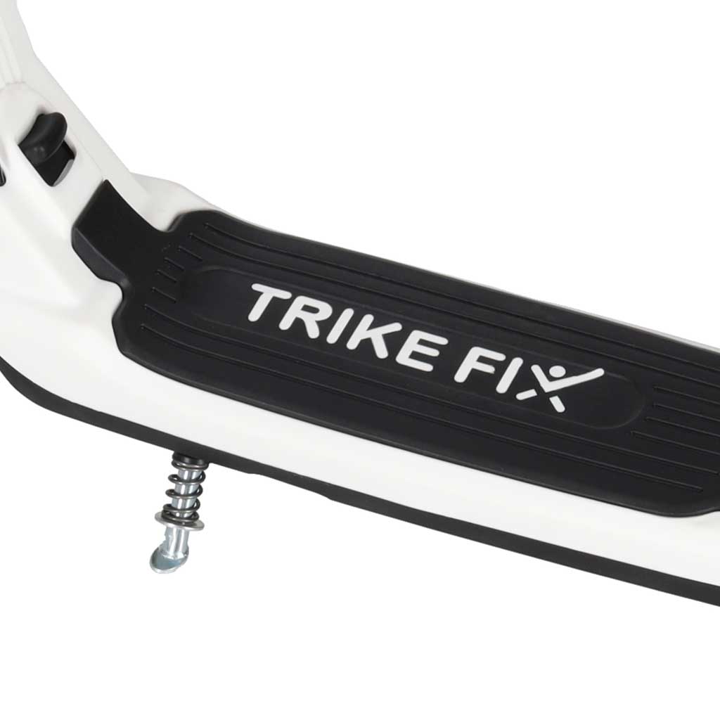TRIKE FIX dječji romobil na dva kotača s LED osvjetljenjem i dvostrukim kočnicama, crni