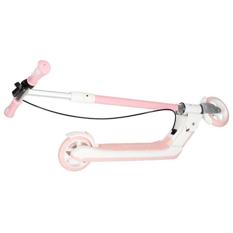 TRIKE-FIX-children-s-scooter-two-wheel-LED-folding-double-brakes-pink-186758 TRIKE FIX dječji romobil na dva kotača s LED osvjetljenjem i dvostrukim kočnicama, roza