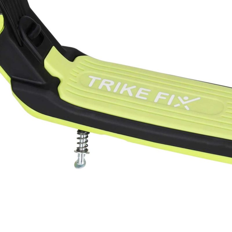 TRIKE-FIX-kids-scooter-two-wheel-LED-folding-double-brakes-neon-green-186687 TRIKE FIX dječji romobil na dva kotača s LED osvjetljenjem i dvostrukim kočnicama, neon zeleni