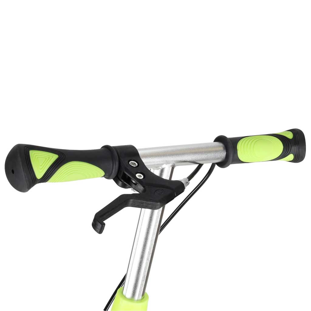 TRIKE-FIX-kids-scooter-two-wheel-LED-folding-double-brakes-neon-green-186751 TRIKE FIX dječji romobil na dva kotača s LED osvjetljenjem i dvostrukim kočnicama, neon zeleni