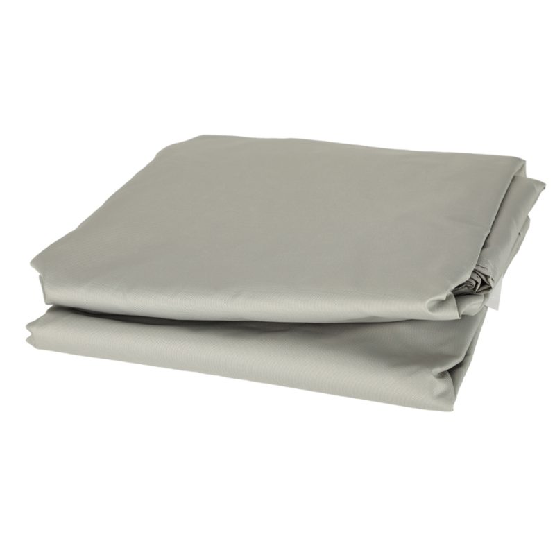 Terrace-sunshade-sail-4x3m-square-grey-171555 LUARO vrtna tenda za terasu, vodootporna, pravokutna, siva, 4x3m