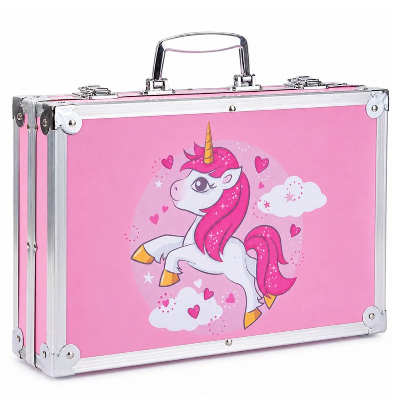 eng_pl_Art-Set-for-Children-Unicorn-Pink-Suitcase-150-pcs-30700_5 Dječji umjetnički roza kofer s jednorogom, 150 dijelova