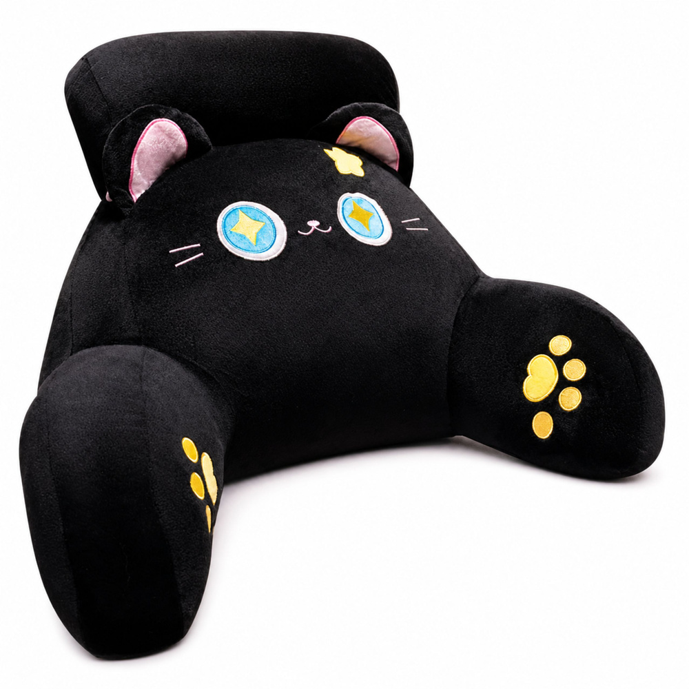 eng_pl_Backrest-Armchair-Back-Support-for-Armchair-Bed-Cat-Black-60-x-40-cm-31059_5 Naslon za fotelju, potpora za leđa Crna maca 60 x 40 cm