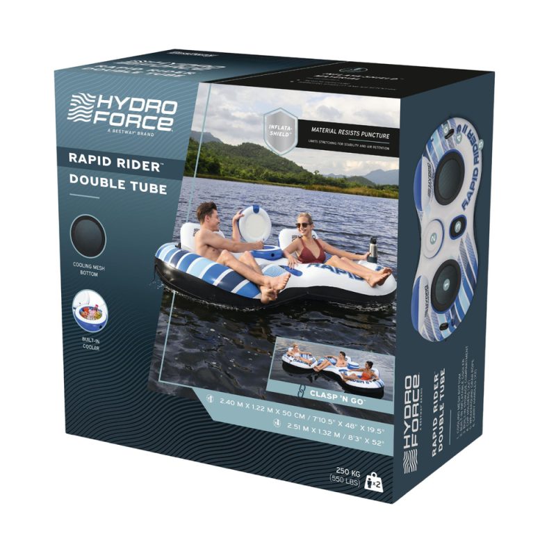 Bestway 43113 Rapid Rider II zračni madrac za 2 osobe s hladnjakom
