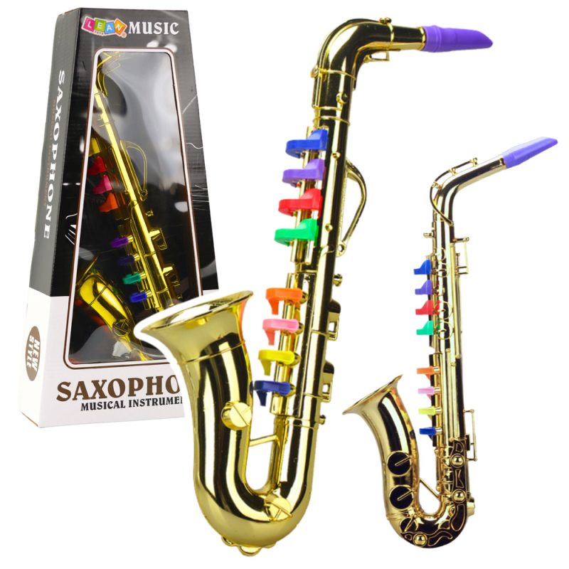eng_pl_Childrens-Musical-Instrument-Toy-Saxophone-Gold-23420_1 Dječji glazbeni instrument igračka saksofon zlatne boje