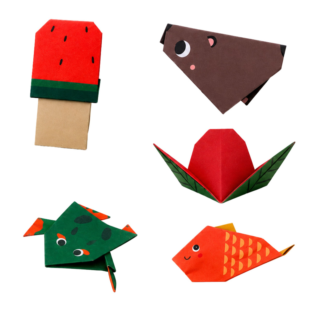 eng_pl_Colorful-Origami-Notebook-for-Kids-Animals-Difficulty-Levels-30-Sheets-30727_3 Šarena origami bilježnica za djecu sa životinjama, razine težine, 30 listova
