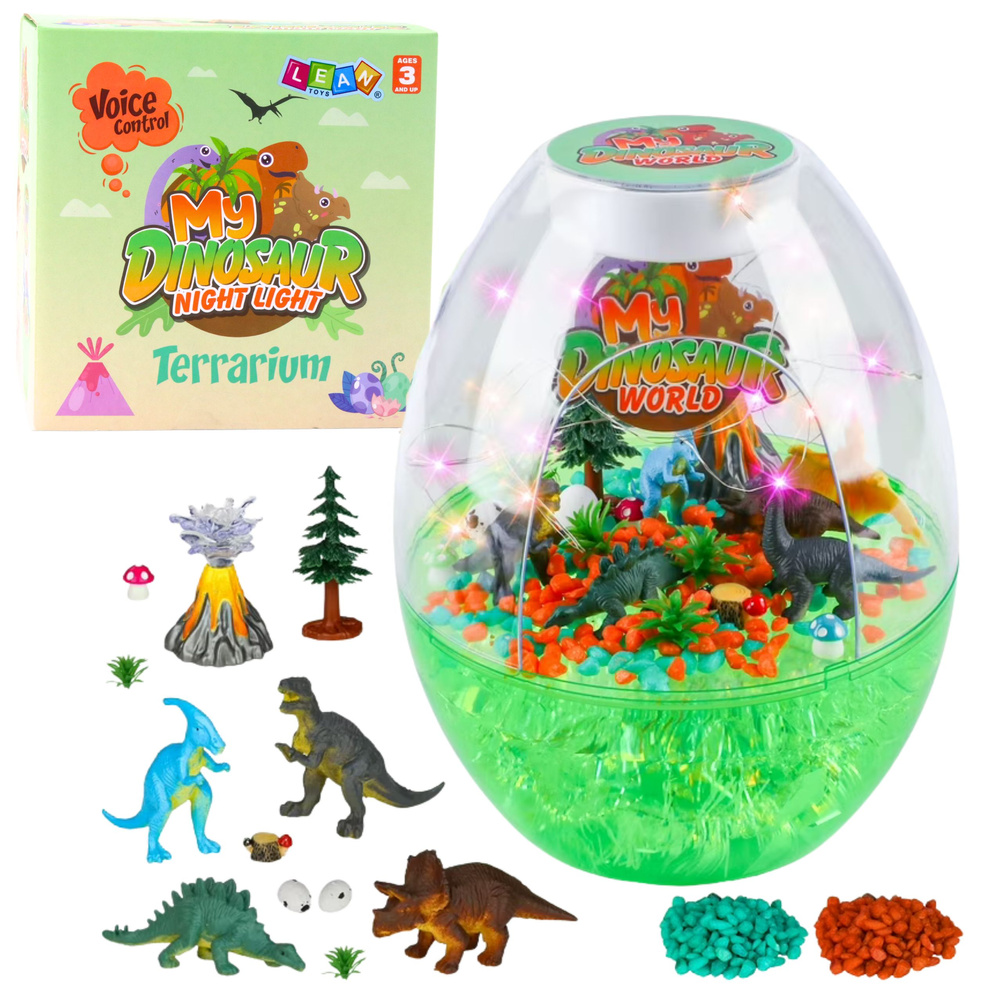 eng_pl_DIY-Creative-Dinosaur-Terrarium-Kit-with-Voice-Control-Night-Light-27398_1 DIY kreativni komplet za terarij s dinosaurima s noćnim svjetlom s glasovnim upravljanjem