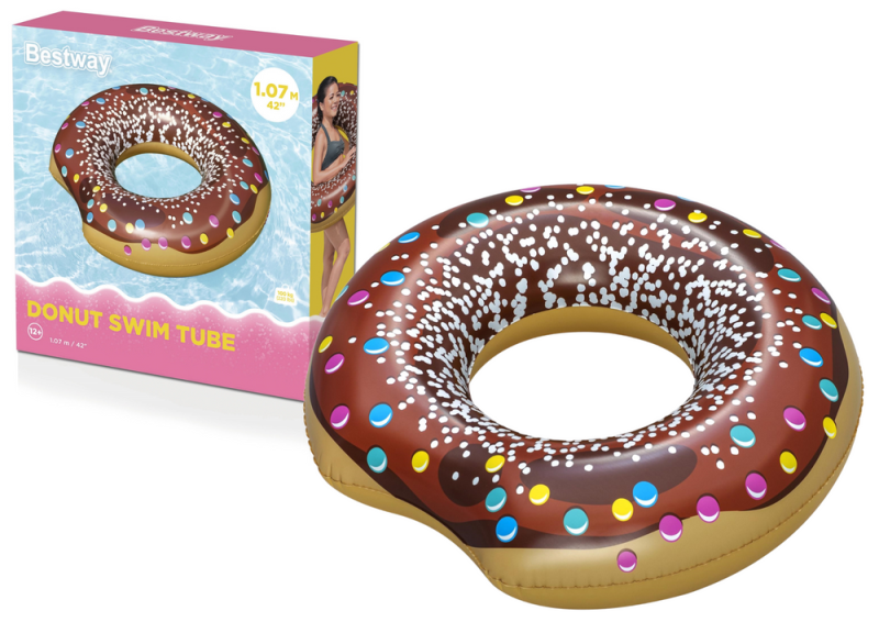 eng_pl_Donut-Swimming-Ring-Donut-Brown-107-cm-Bestway-36118-17027_1 Kolut za plivanje Donut smeđi 107 cm Bestway 36118